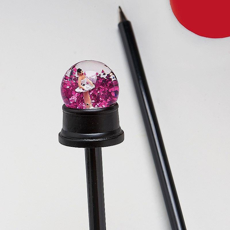 Buy Ballerina Snow Globe Pen from Museum Selection.