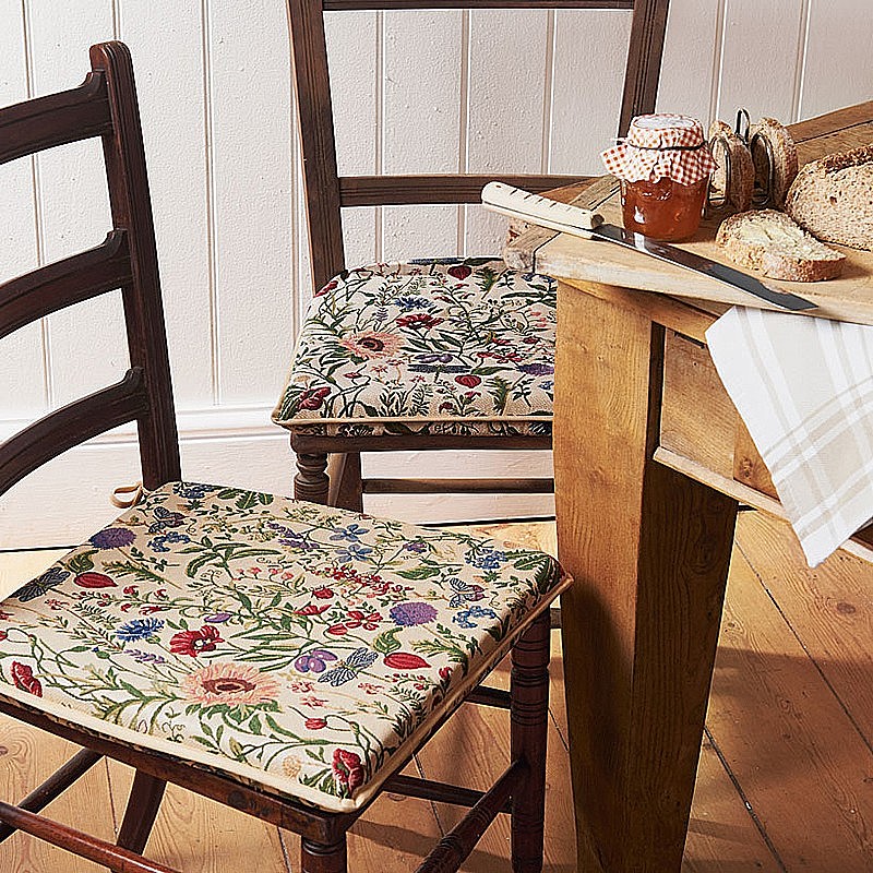 Buy Tapestry Seat Pads from Museum Selection.