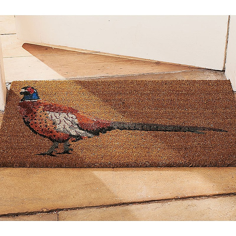 Buy Pheasant Door Mat from Museum Selection.