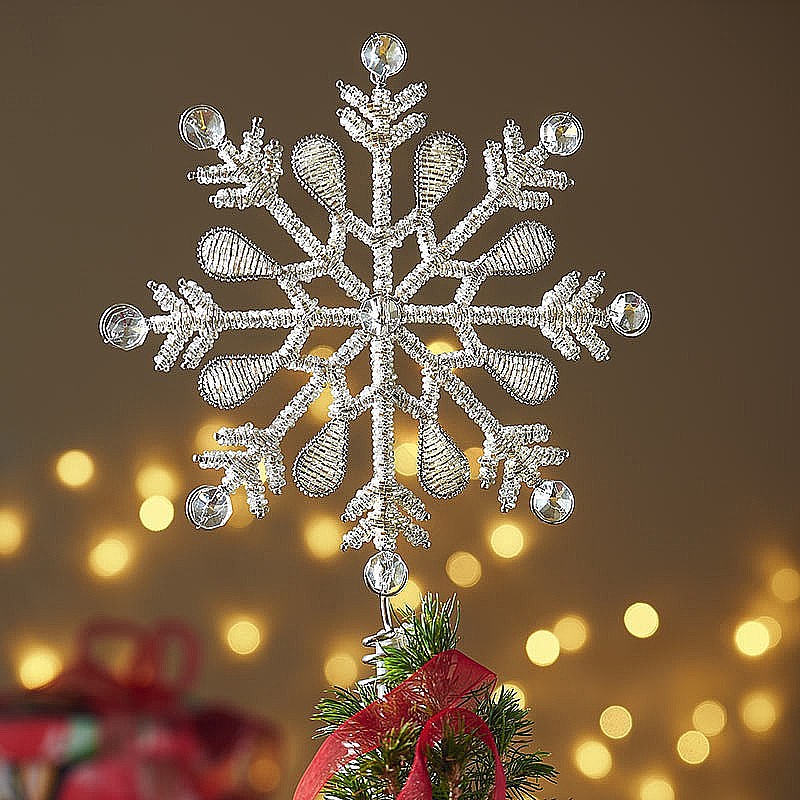buy snowflake tree topper from museum selection buy snowflake tree topper from museum selection