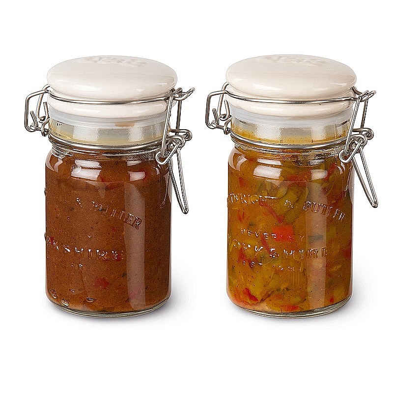 Buy Set of Chutney & Piccalilli Jars from Museum Selection.