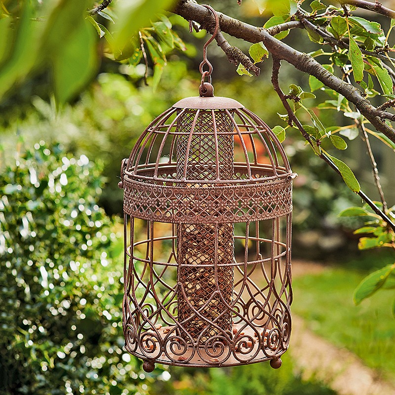 Victorian Birdcage Feeder Garden Museum Selection