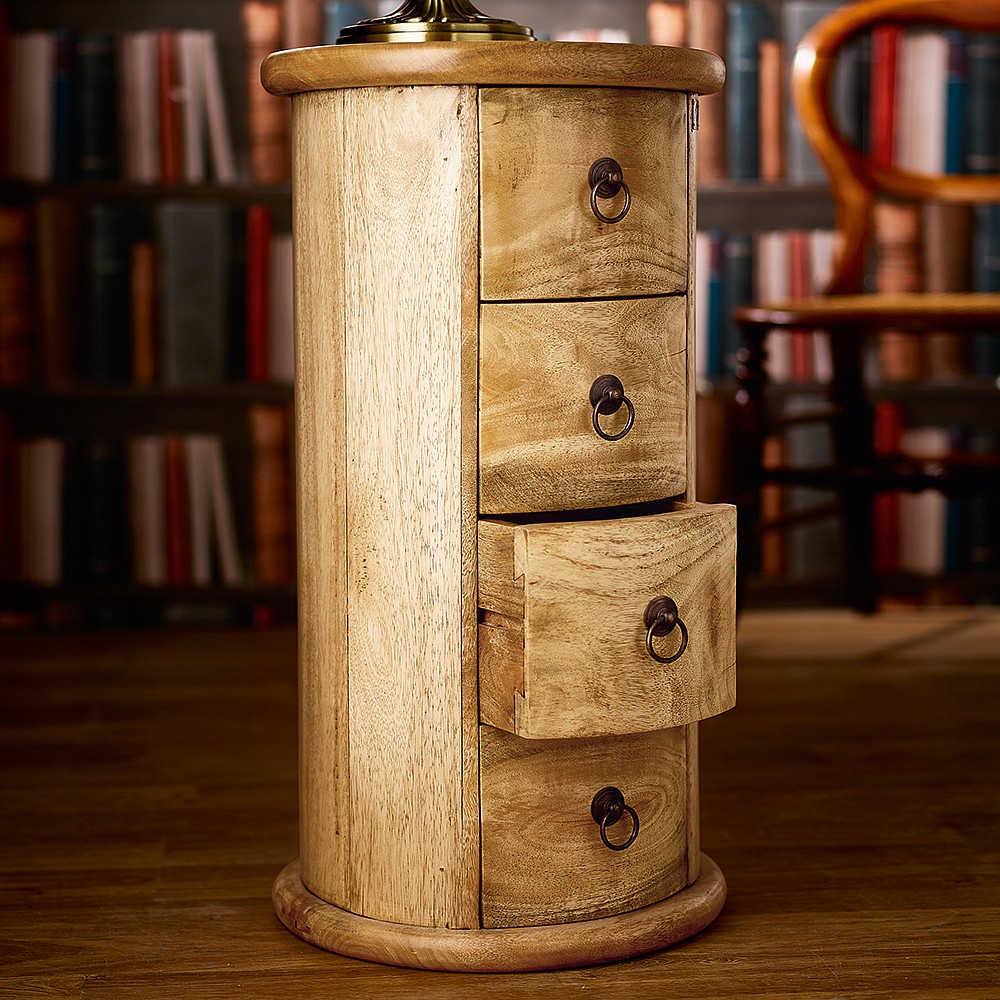 Mango Wood 4 Drawer Chest Furniture Museum Selection