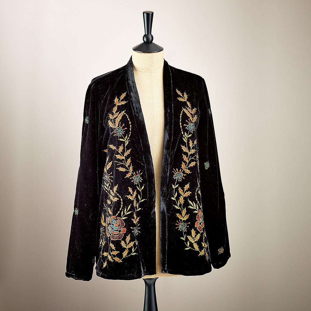 Embroidered Velvet Tudor Jacket Museum Selection