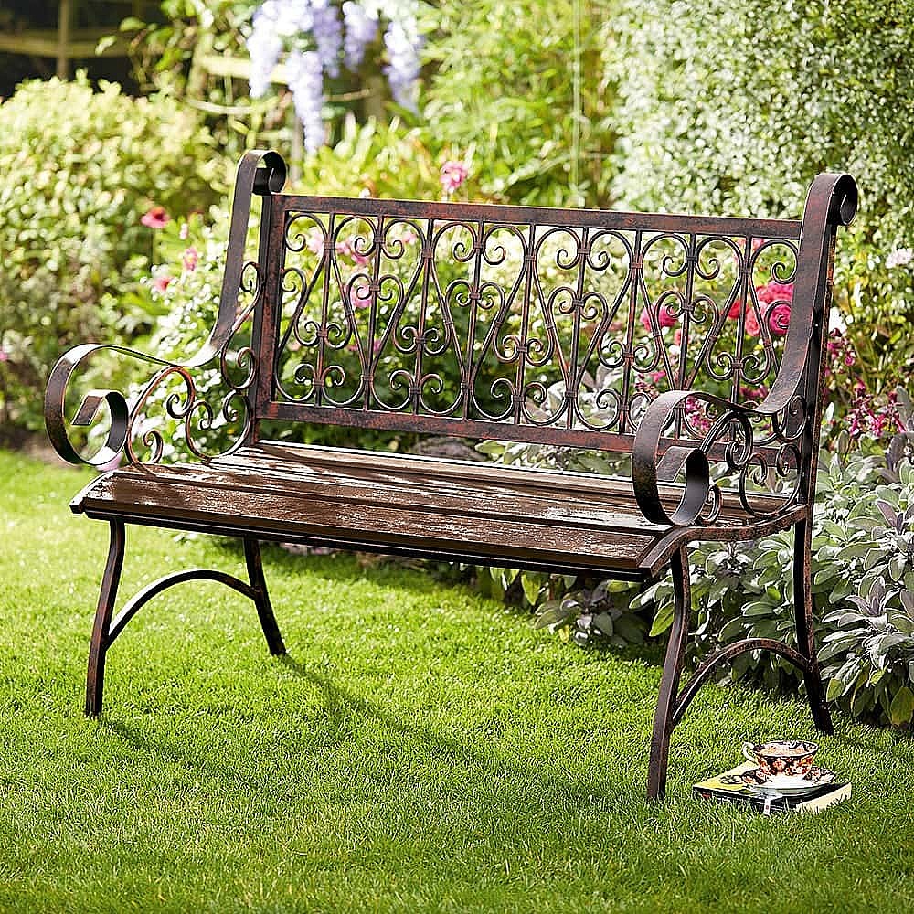 Cragside Victorian Bench Garden Furniture Museum Selection