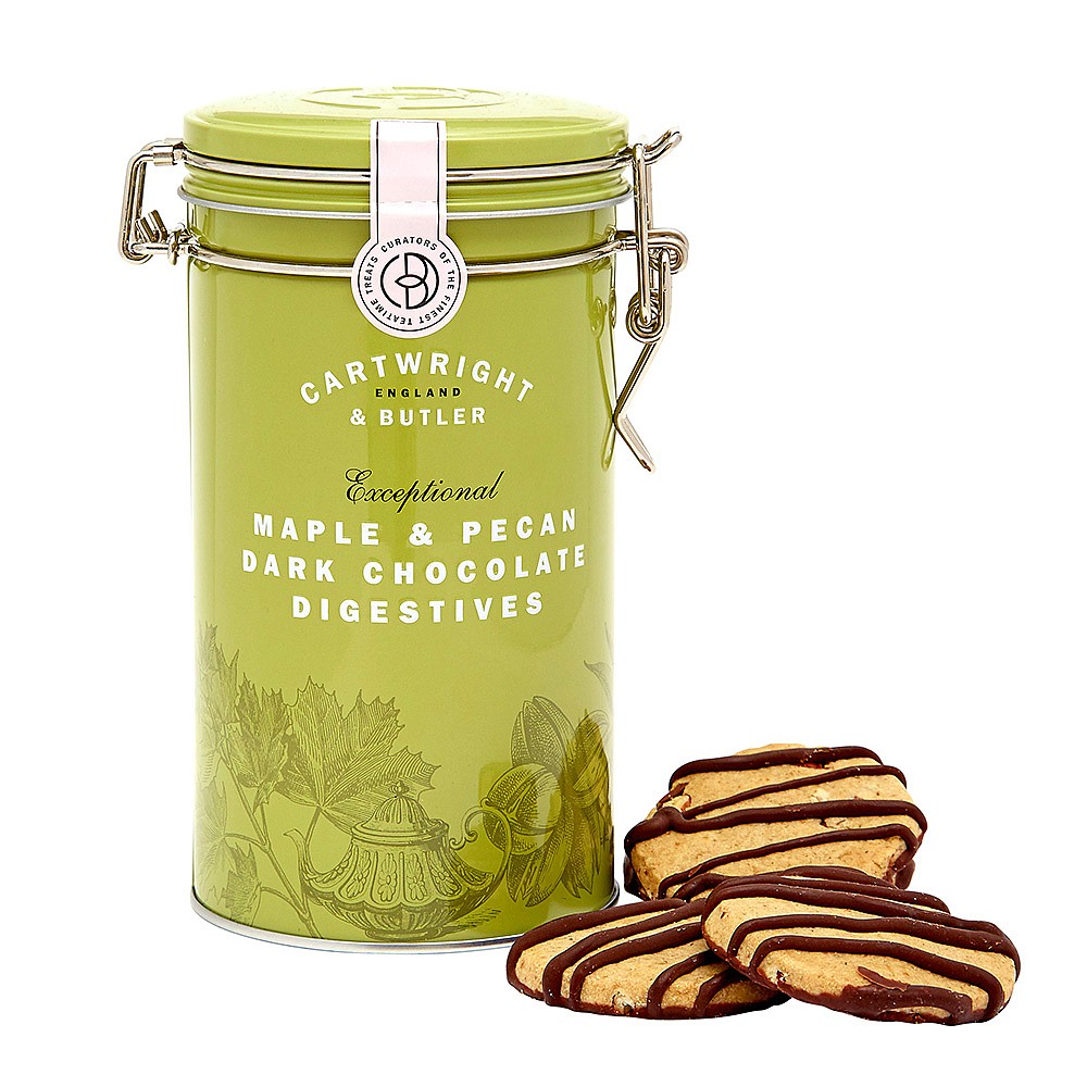Maple Pecan Chocolate Biscuits Food Confectionary Museum Selection