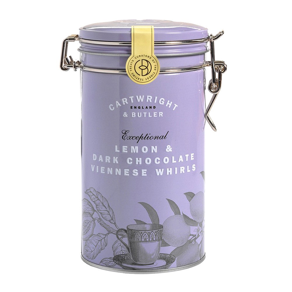 Lemon Chocolate Viennese Whirls Food Confectionary Museum Selection