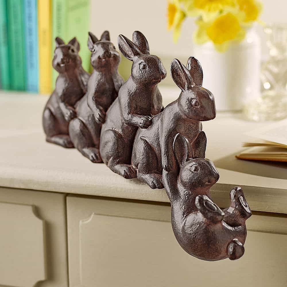 Bunnies at Play Ornament