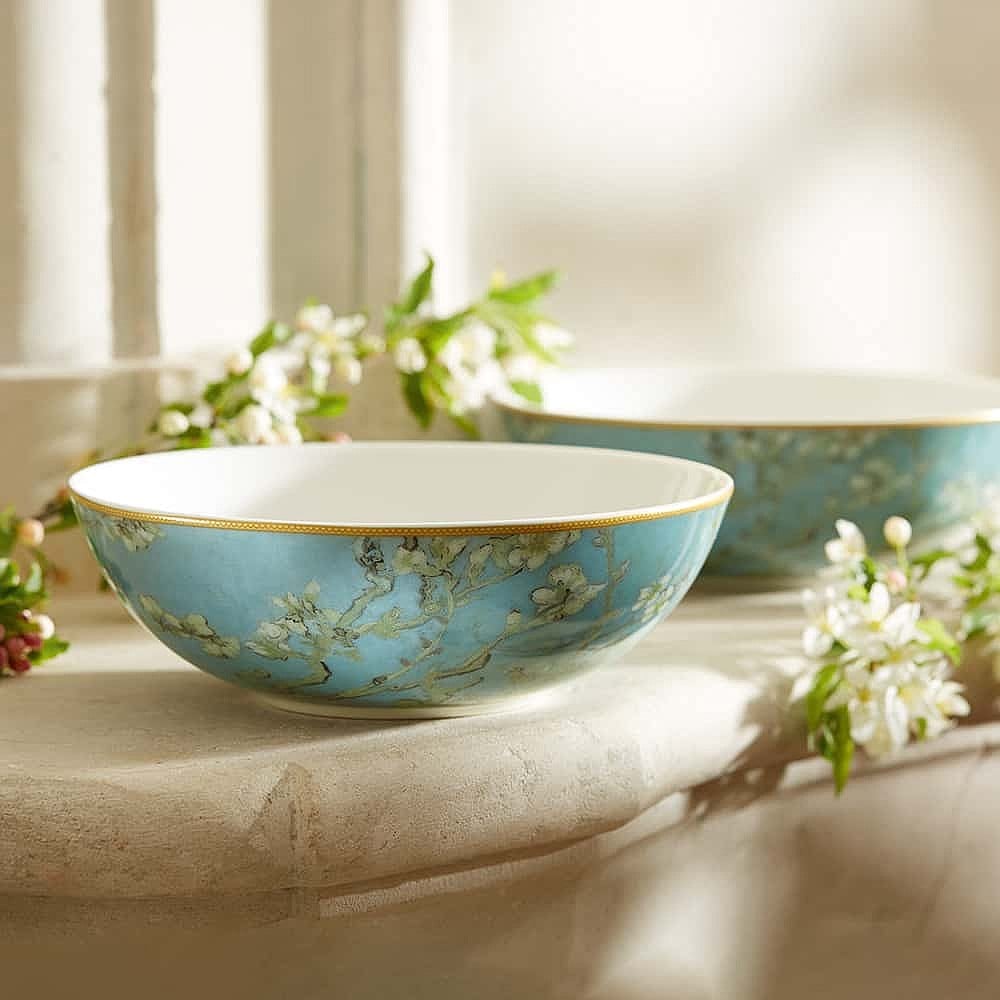 Pair of Almond Blossom Bowls