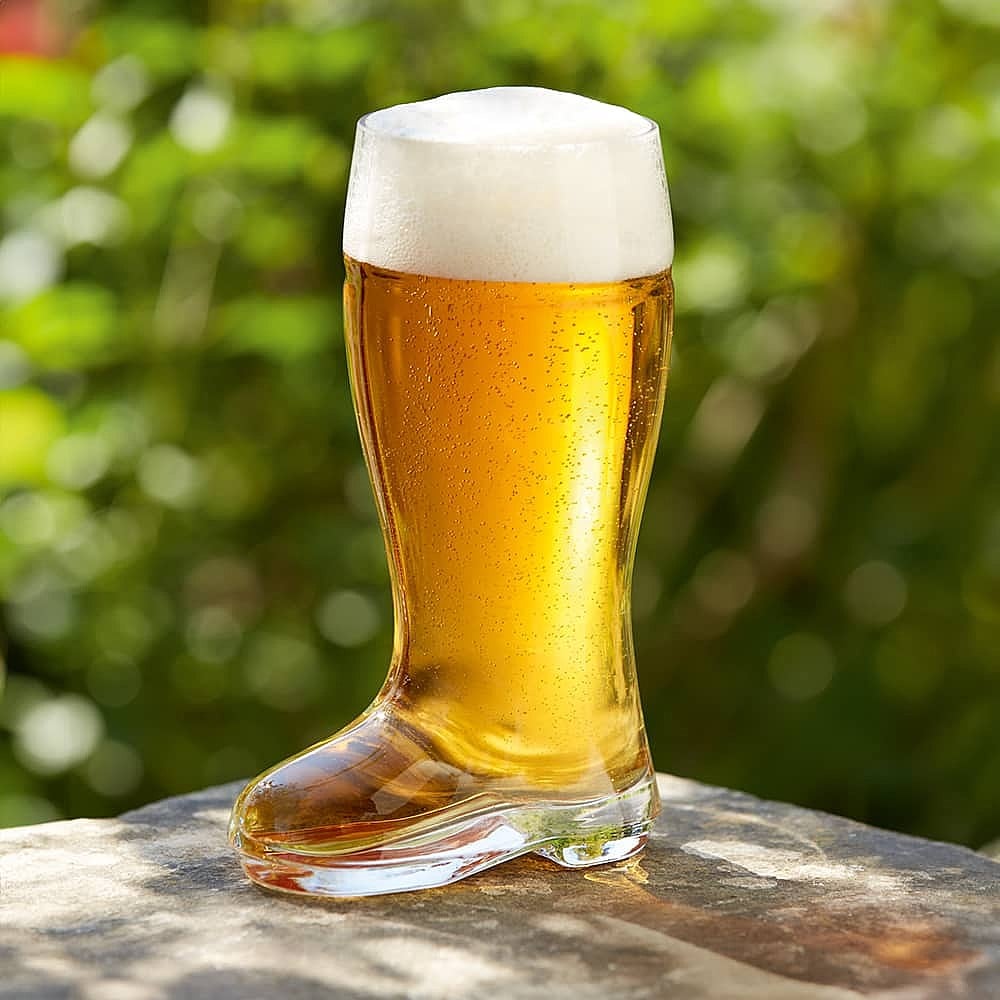 Beer boot glass discount