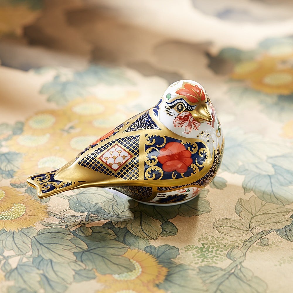 Royal Crown Derby Fine Bone China Amari Goldfinch Museum Selection