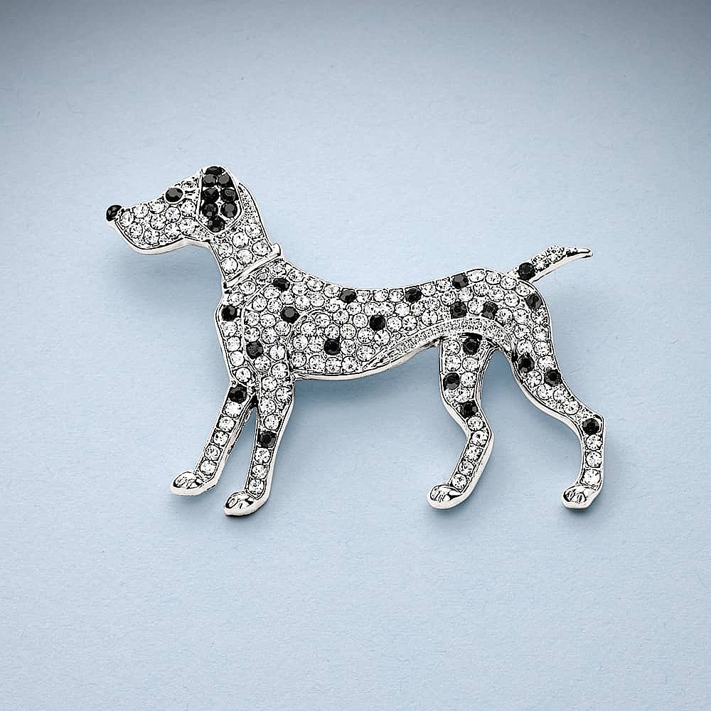 Dalmatian brooch on sale