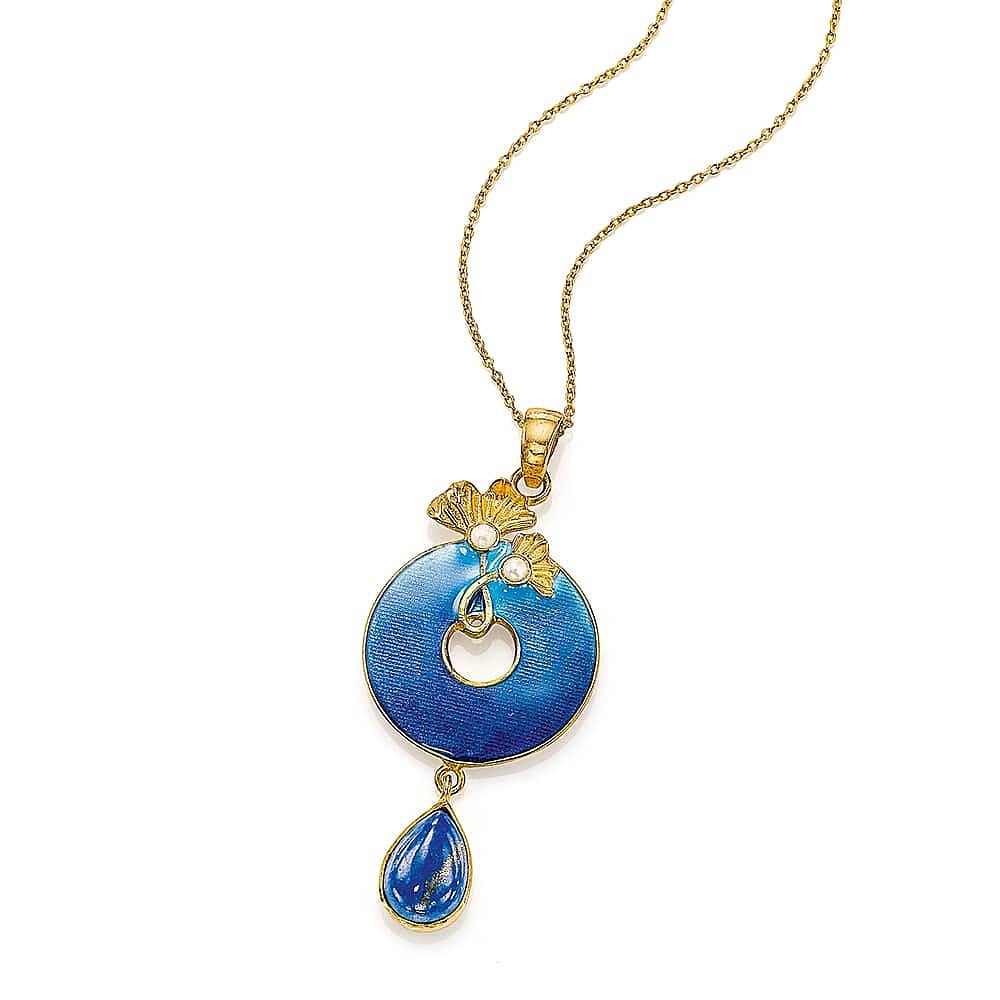 Enamel Christmas Tree Crystal Pendant Necklace - Green - Ladies Fashion Jewelry