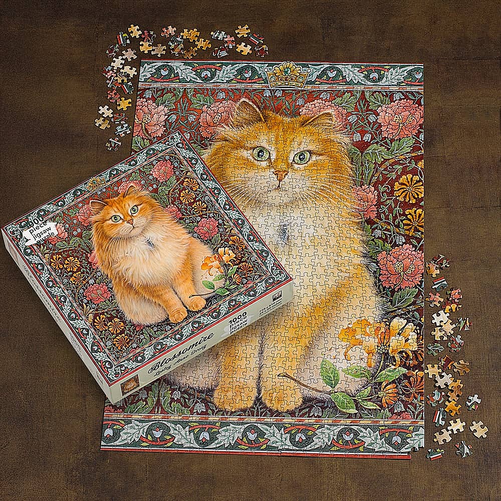Lesley Anne Ivory - Blossom: Puzzle 1000 Pezzi Per Adulti - Flame Tree - Poster A4 Incluso