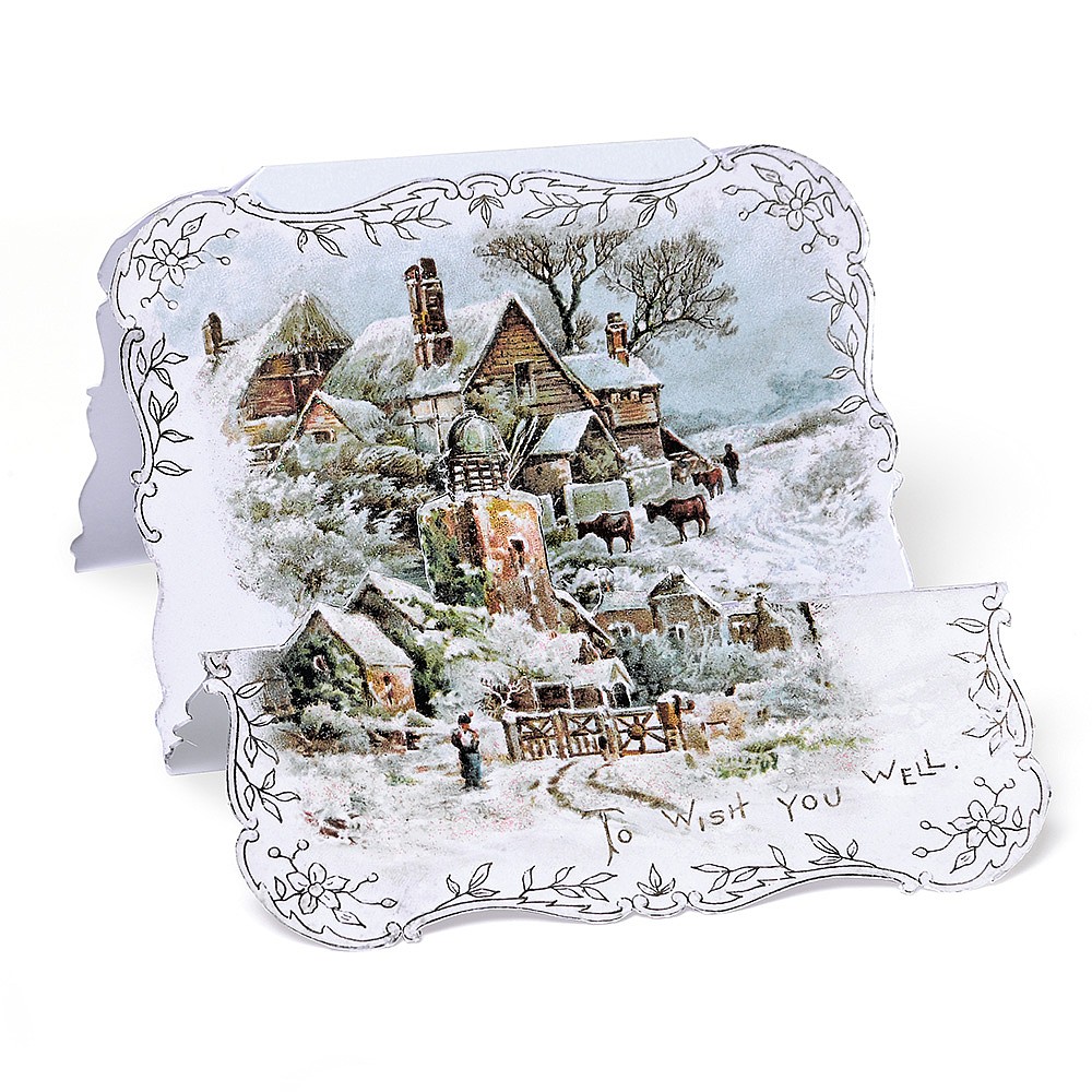 Glitter christmas cards discount
