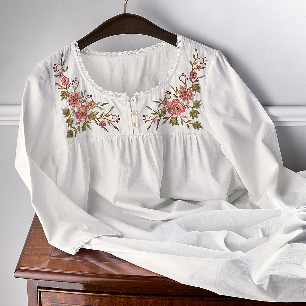 fine cotton lawn nightdresses
