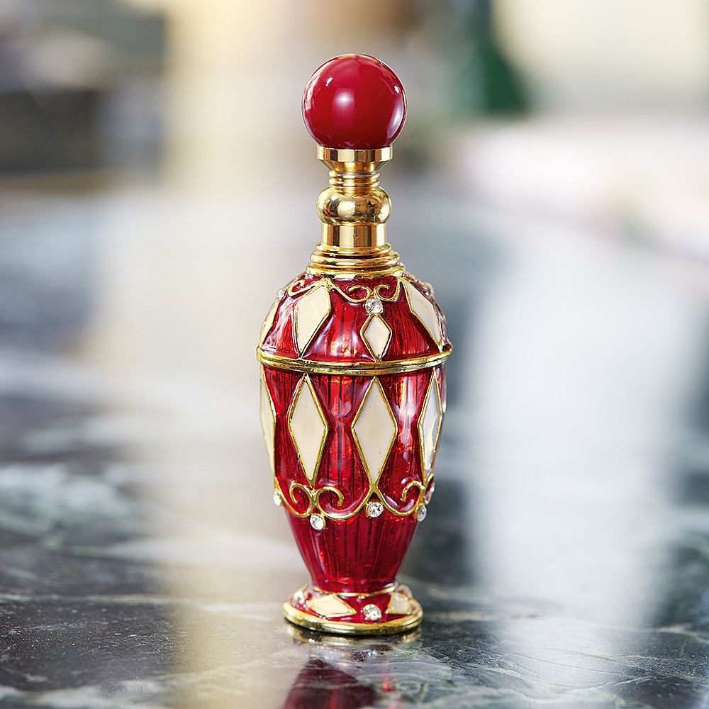Exquisite Glass Cardinal pequeño Decorativo de Cristal Candy/baratija Caja 