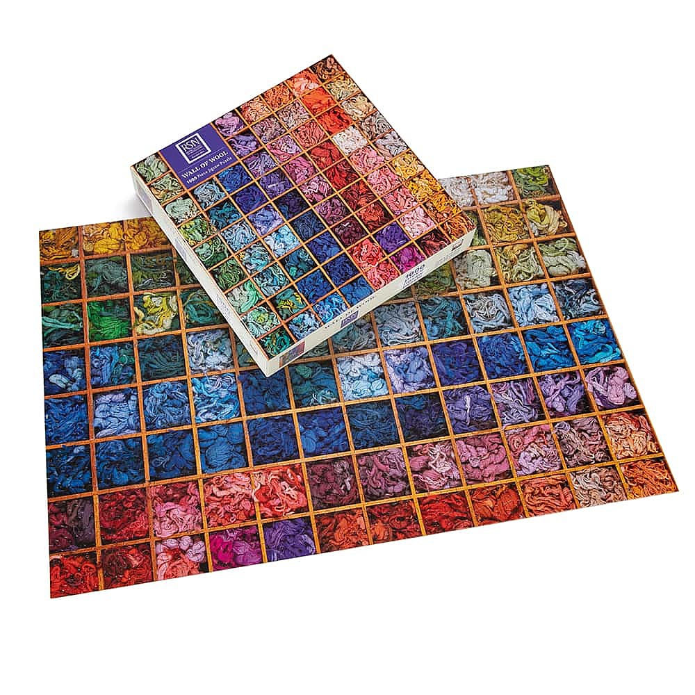 Wall of Wool Jigsaw Museum Selection