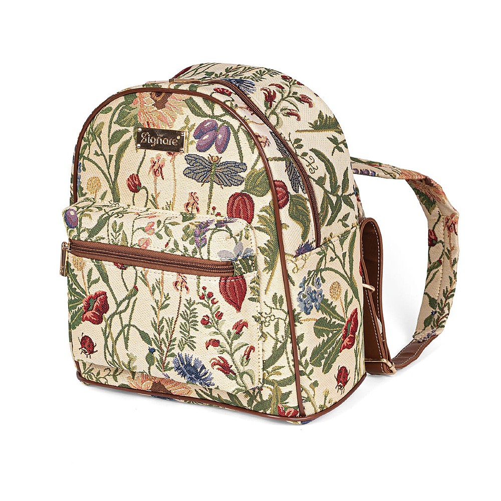 Floral Tapestry Backpack Museum Selection