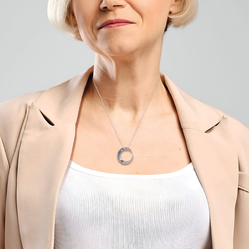 I Am With You Silver Pendant Museum Selection