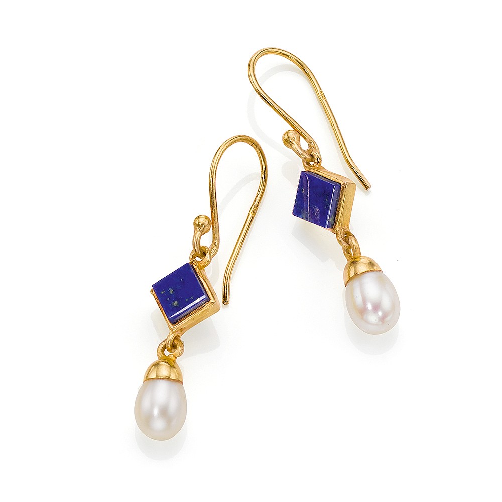 Lapidary Gemstone Earrings Museum Selection