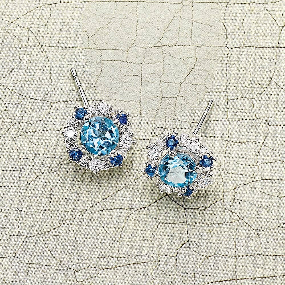 Blue topaz jewelry discount