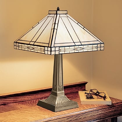 Newark Table Lamp Glasgow School, Stained Glass Table Lamps Uk