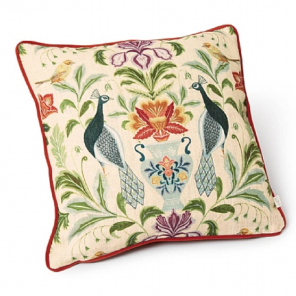 SMALL SQUARE CUSHION THE JEWELLERY MUSEUM